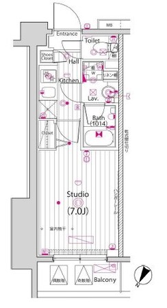 ガーラ・プライム横濱関内の物件間取画像